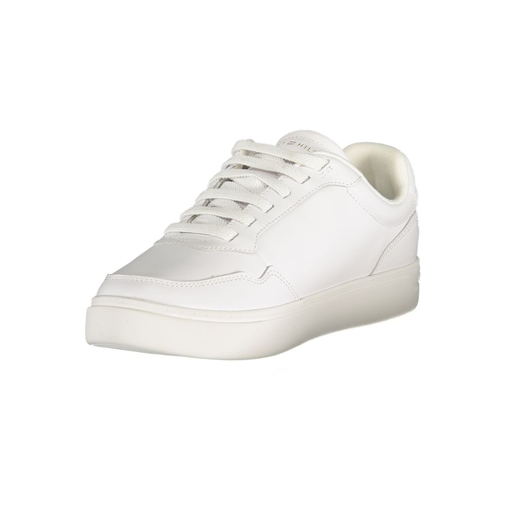 Tommy Hilfiger Weißer Polyester-Sneaker