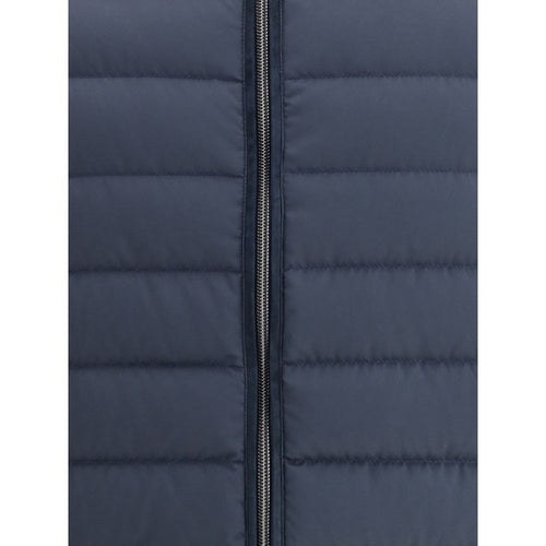 Herno Blauer Wollmantel