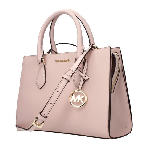 Michael Kors Rosa Stoffhandtasche