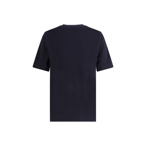 Brunello Cucinelli Baumwoll-T-Shirt in Blau