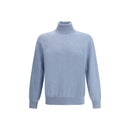 Brunello Cucinelli Hellblauer Kaschmir-Pullover