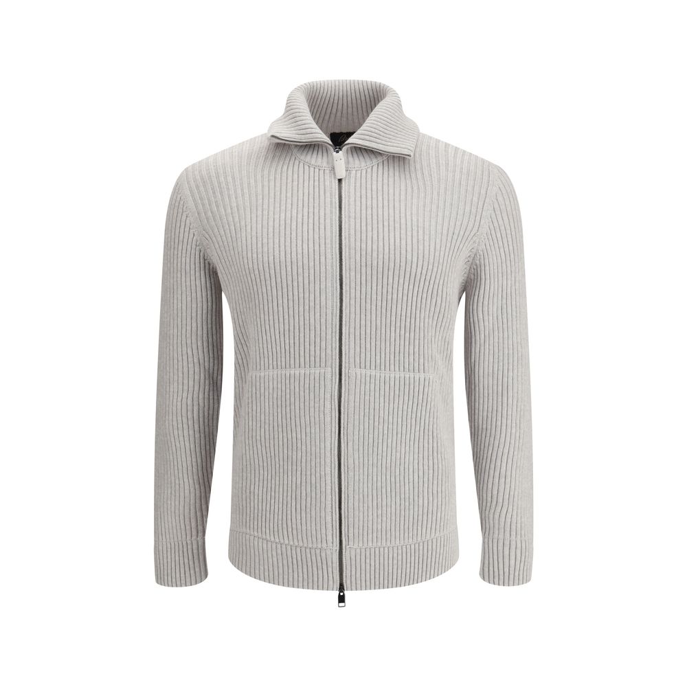 Brioni Beiger Kaschmir-Sweatshirt