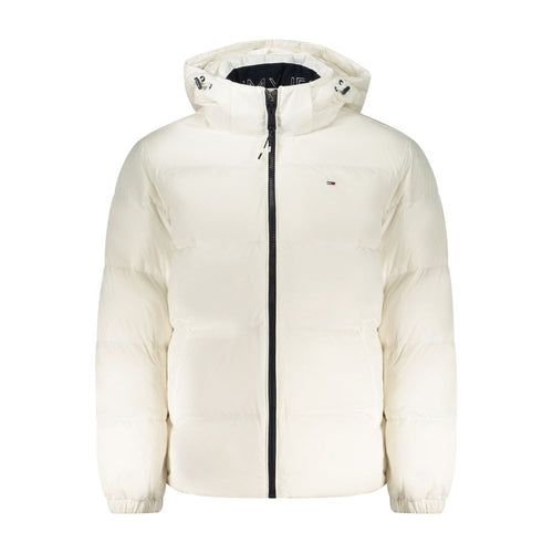 Tommy Hilfiger White Polyester Jackets &amp; Coats