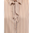 Cruna Hemd aus Viskose mit Muster in mehreren Farben