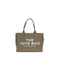 Marc Jacobs Grüne Baumwoll-Umhängetasche