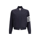 Thom Browne Blauer Wollbomber