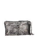 Tom Ford Grau-Schlangenhaut-Handtasche