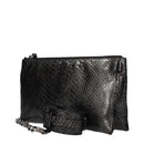 Tom Ford Grau Python-Leder Handtasche