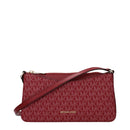 Michael Kors Rote Stoff-Crossbody-Tasche