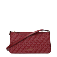 Michael Kors Rote Stoff-Crossbody-Tasche