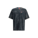 Diesel Black Cotton T-Shirt