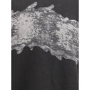 Diesel Schwarzer Baumwoll-Sweatshirt