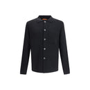 Cruna Schwarzer Wollmantel aus Fleece