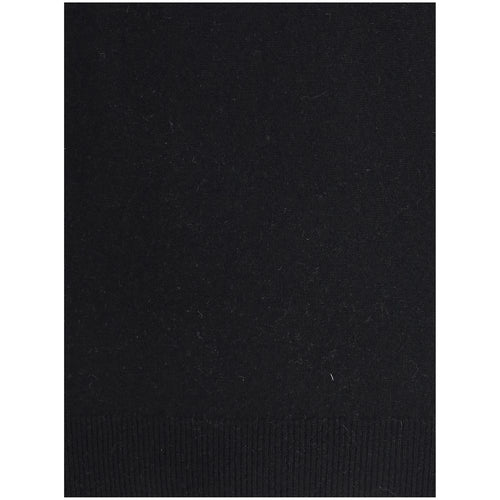 Aragona Cashmere Schwarzer Rollkragenpullover aus Merinowolle