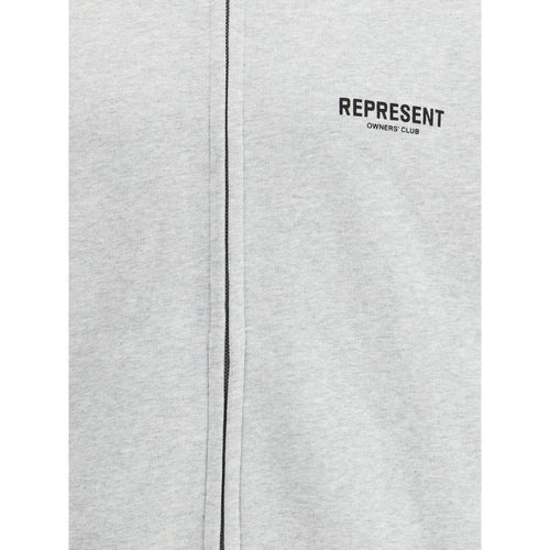 Represent Grauer Baumwoll-Sweatshirt