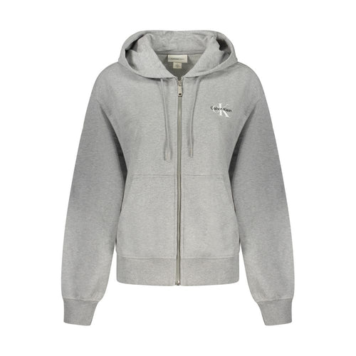 Calvin Klein Grauer Baumwoll-Sweatshirt