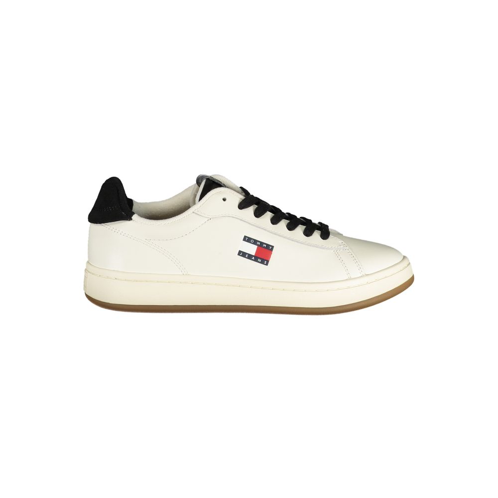 Tommy Hilfiger Weißer Polyester-Sneaker