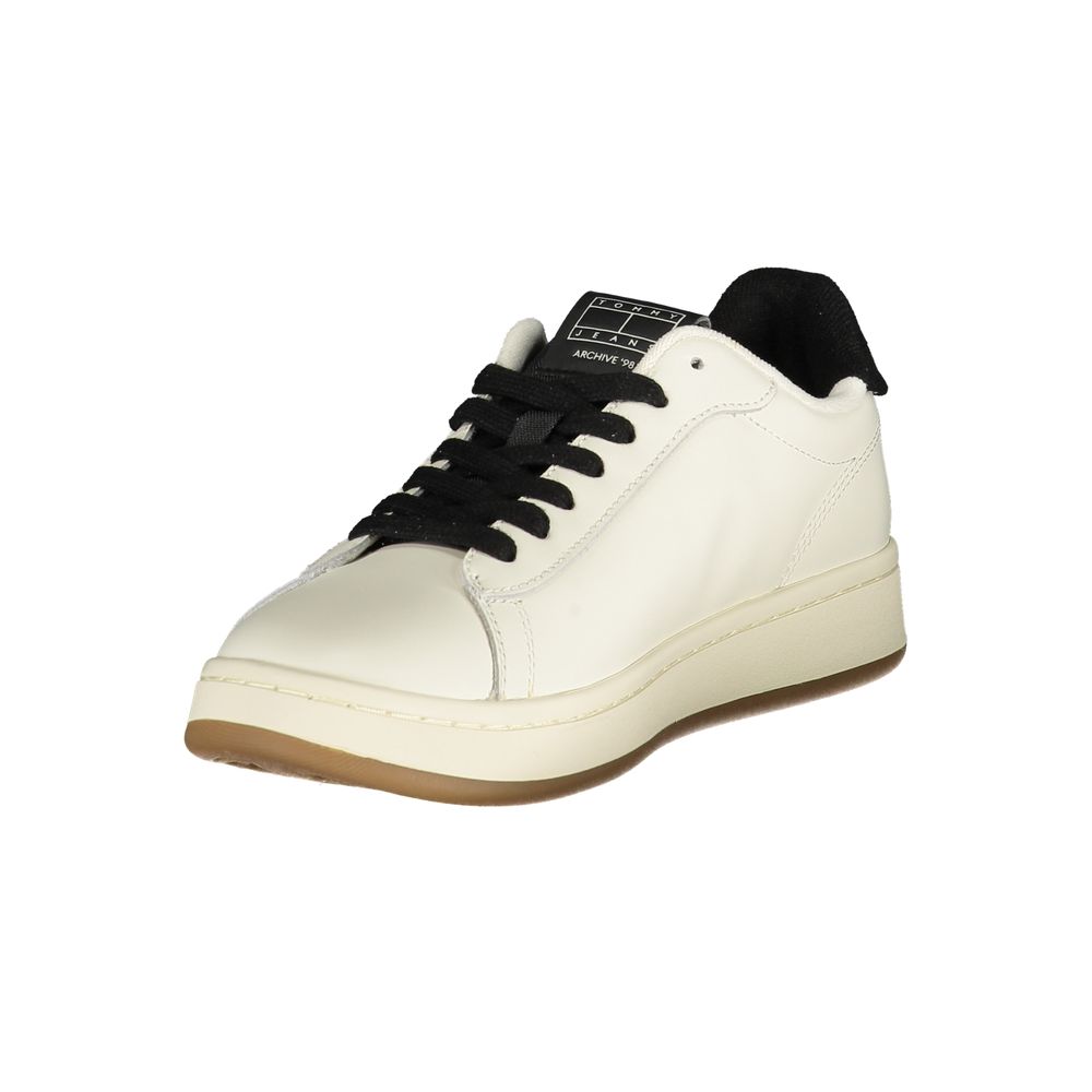 Tommy Hilfiger Weißer Polyester-Sneaker