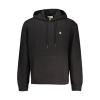 Calvin Klein Baumwoll-Sweatshirt in Schwarz
