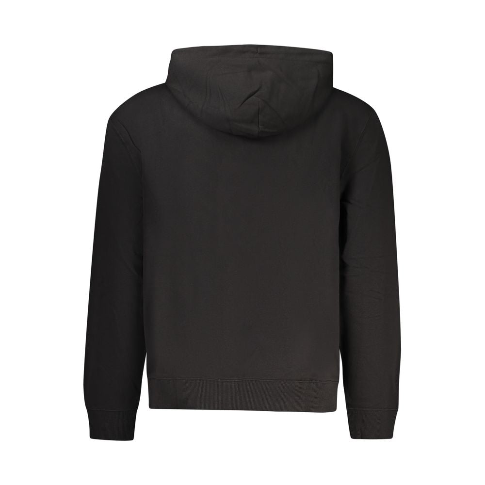 Calvin Klein Baumwoll-Sweatshirt in Schwarz