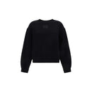 Alexander Wang Schwarzer Baumwoll-Sweatshirt