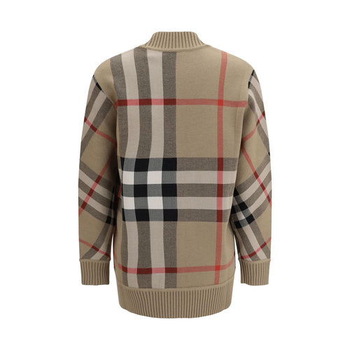 Burberry Beiger Polyester-Cardigan