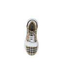 Burberry Beigefarbene Baumwoll-Sportschuhe