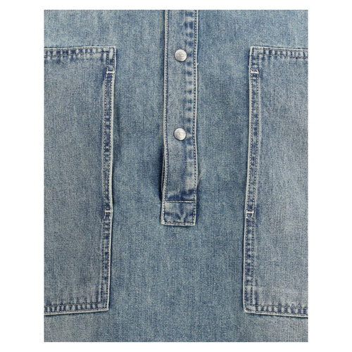 Diesel Hemd aus blauem Denim