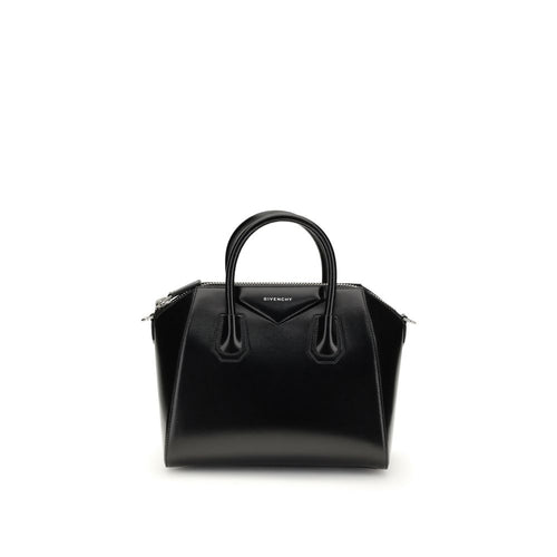 Givenchy Schwarze Kalbsleder-Bos-Taurus-Handtasche