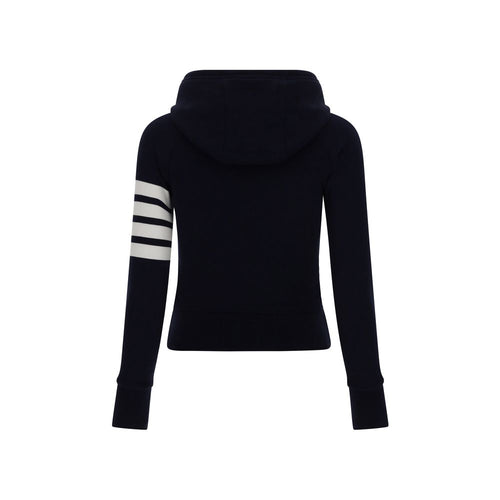 Thom Browne Blauer Baumwoll-Sweatshirt