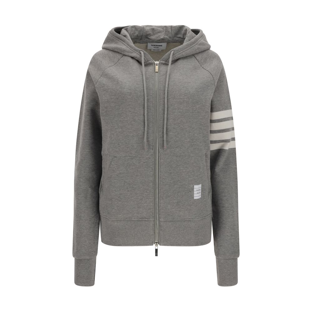 Thom Browne Grauer Baumwoll-Sweatshirt