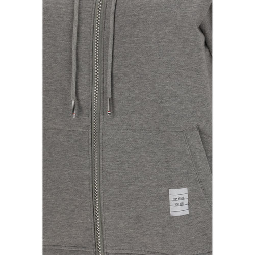 Thom Browne Grauer Baumwoll-Sweatshirt