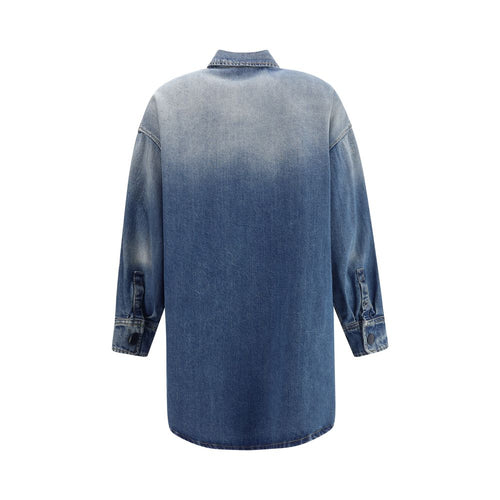 Prada Blaue Baumwoll-Jeansjacke