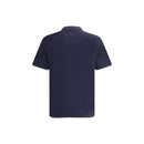 Brunello Cucinelli Blue Cotton T-Shirt