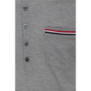 Thom Browne Graues Baumwoll-Poloshirt