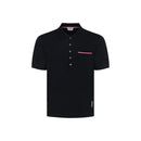 Thom Browne Baumwoll-Poloshirt in Blau