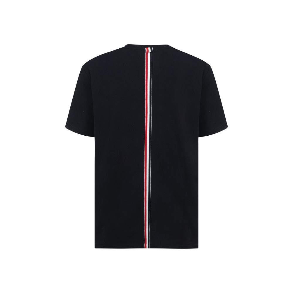 Thom Browne Baumwoll-T-Shirt in Blau