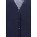 Prada Blauer Kaschmir-Cardigan