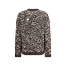 Prada Brauner Fleece-Woll-Sweatshirt
