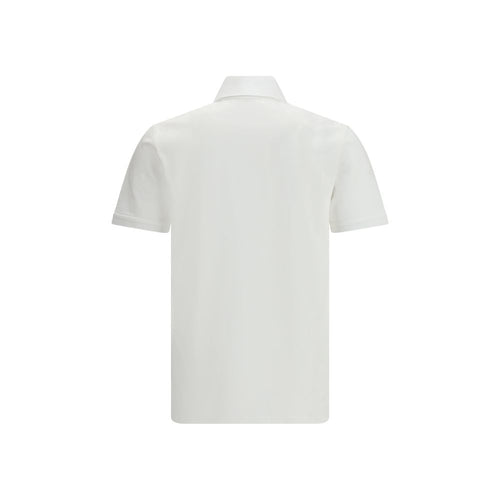 Givenchy Weißes Baumwoll-Poloshirt