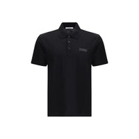 Givenchy Schwarzes Baumwoll-Poloshirt