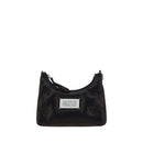 Margiela Schwarze Lammleder-Schultertasche Ovis Aries Aries