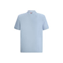 Thom Browne Hellblaues Baumwoll-Poloshirt
