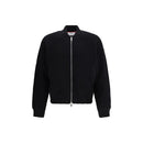 Thom Browne Schwarze Wollbomberjacke