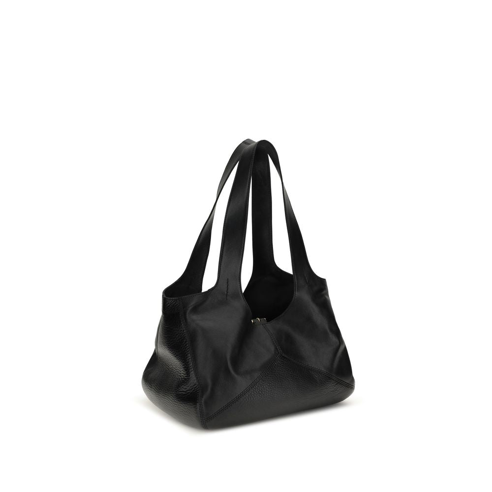 Chloé Black Calfskin Shoulder Bag Bos Taurus